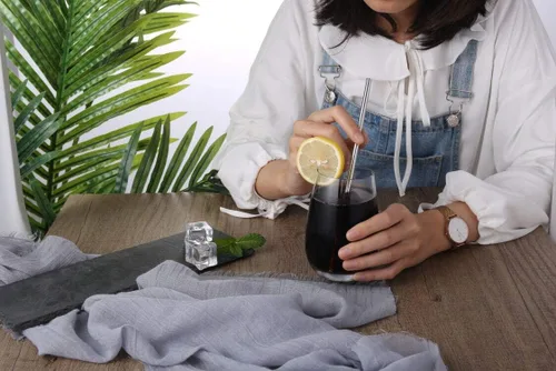 Vista 5 de Paquete de 50 popotes de acero inoxidable, popotes de metal reutilizables a granel súper largos de 10.5 pulgadas, popotes rectos para vasos de 30