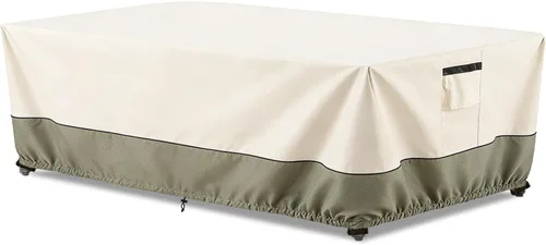 Vista 11 de Juego de 3 piezas de fundas para sillas de patio Adirondack, funda de muebles de patio impermeable de 600D resistente, incluye 2 fundas para sillas