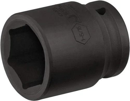 Vista 10 de Jetech Enchufe de impacto estándar de 1 pulgada con accionamiento de 3/4 de pulgada, fabricado con acero de aleación de cromo molibdeno, tratado