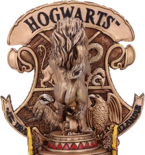 Vista 5 de Nemesis Now Sujetalibros con licencia oficial de Harry Potter Gryffindor de 7.9 in, color dorado