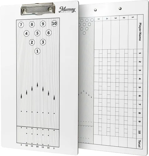 Vista 17 de Murray Sporting Goods sujetapapeles para entrenadores de borrado en seco Pizarra blanca de doble cara