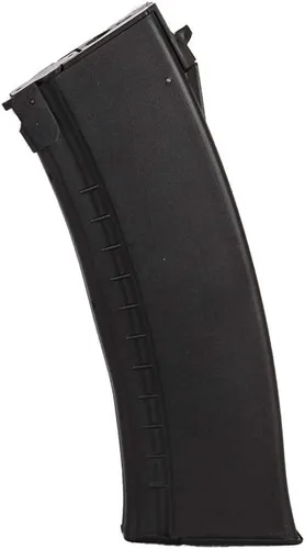 Vista 7 de Lancer Tactical AK-Series AKS-105 AEG Airsoft Rifle con esqueleto plegable Stock Negro