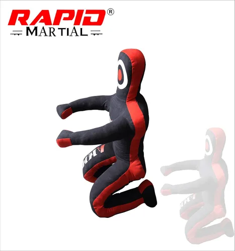 Vista 6 de Maniquí de presentación de MMA Grappling para entrenamiento de autodefensa BJJ Jiu Jitsu Punching Dummies (sentado 5 pies/60 pulgadas), sin relleno