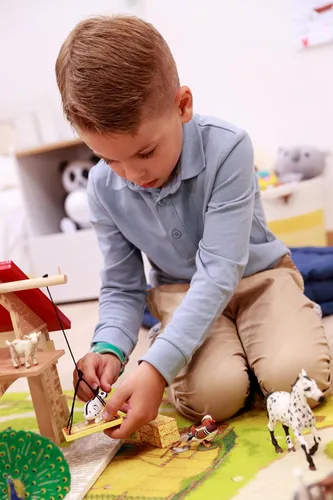 Vista 3 de Papo - Juguete realista de figura de toro de camarga para niños - A partir de 3 años - Colección de vida agrícola - Descubrimiento educativo