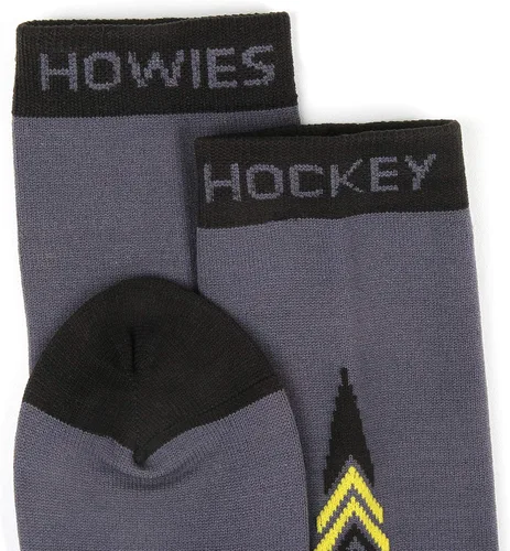 Vista 4 de Howies - Calcetines de hockey de ajuste fino, Gris