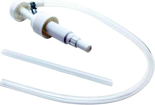 Vista 2 de Bomba de Cuarto de Galón de Fluidos Lubrimatic 55001 de Plews, Adecuado para Botellas de Cuarto de Galón Estándar.