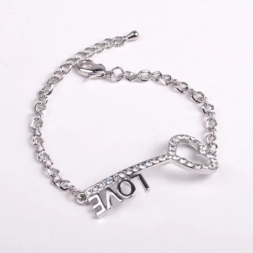 Vista 7 de RUBYCA Mezcla Surtido 25pcs Lote Metal Lateral Pulsera de Cristal Conector de Cuentas DIY Joyería Shamballa