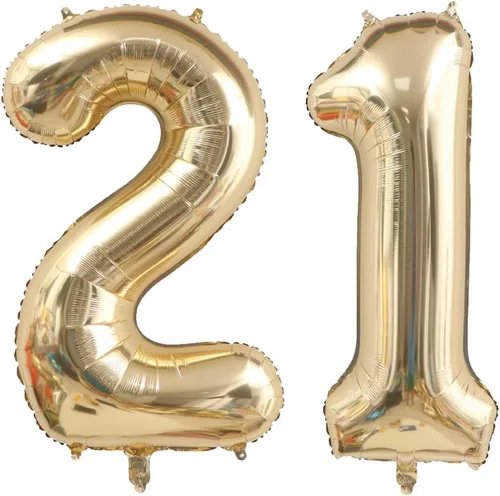 Vista 68 de Globo dorado claro con el número 0 de aluminio de 40 pulgadas, color oro champán, globo de helio 0 Mylar Oro claro 0