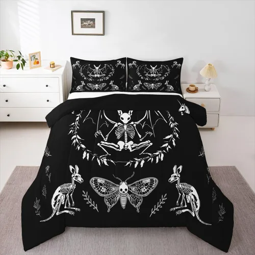 Vista 42 de Feelyou - Juego de funda de edredón para niños, castillo rosa, tamaño individual, lindo juego de edredón con moño, juego de cama para niños y niñas