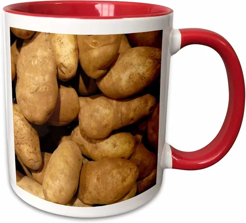 Vista 9 de 3dRose Florene Food And Beverage - Taza de dos tonos (11 onzas), color negro