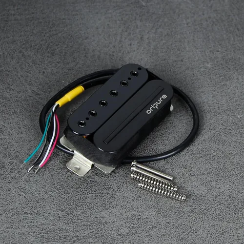Vista 9 de Oripure Pastillas Humbucker Alnico 5 para Guitarra Pastilla de Puente Hot Dual Rail y Postes de Tornillo