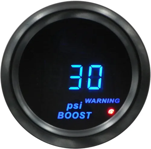 Vista 7 de AUCELI - Medidor de relación aire/combustible digital para coche, kit de medidor universal, 2" 52mm y pantalla LED azul