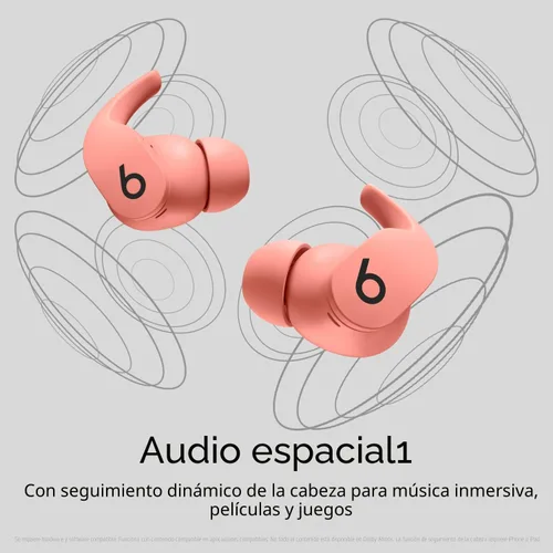 Vista 3 de Beats Fit Pro - Auriculares verdaderos inalámbricos con cancelación de ruido - Chip de auriculares Apple H1, compatible con Apple y Android