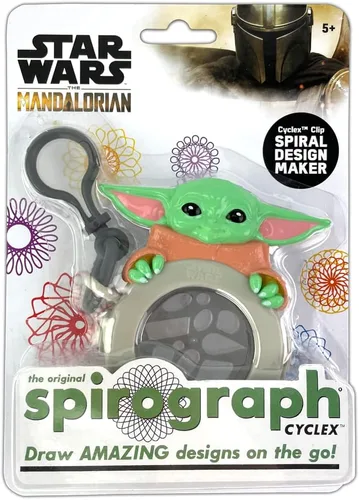 Vista 6 de Spirograph Cyclex Clip Buzz Lightyear - Disney - La forma fácil de crear innumerables diseños asombrosos - Rueda de plantilla giratoria - Para