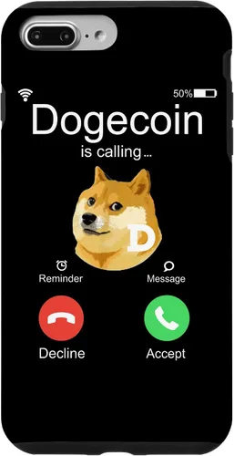 Vista 12 de iPhone 12 mini Dogecoin is Calling Funny Crypto Doge Coin Dog Meme Estuche de regalo