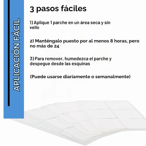 Vista 7 de OmniCo - Parches energéticos B12 - Paquete de 30