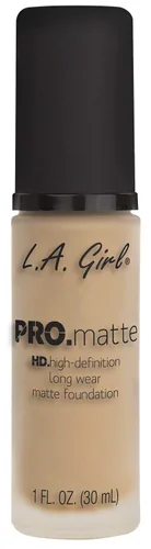 Vista 30 de L.A. Girl PRO.Matte Foundation, Sand GLM678 (Paquete de 2)