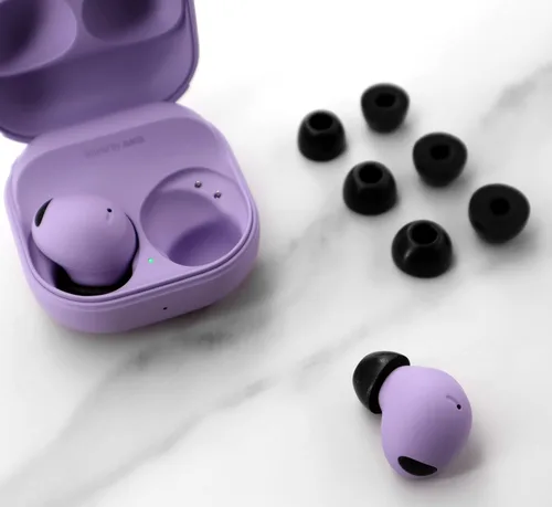 Vista 7 de 6 pares de almohadillas de espuma viscoelástica para Galaxy Buds Pro, 3 tamaños de repuesto S/M/L que reducen el ruido en la funda, cómodos Espuma