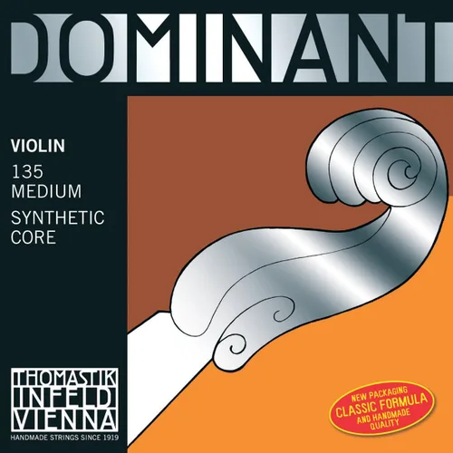 Vista 21 de Thomastik -Infeld Dominant Violin Single D String - Escala 1/2 - No. 132 1/2