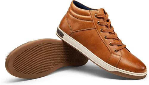 Vista 6 de Jousen Zapatos deportivos de moda para hombre, zapatillas de vestir altas y casuales para hombre