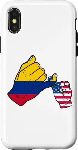 Vista 4 de iPhone 15 Parent and child Colombia USA family Case