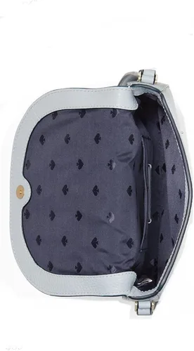 Vista 3 de Kate Spade New York Bolso bandolera Leila Mini solapa de cuero Curran Roja