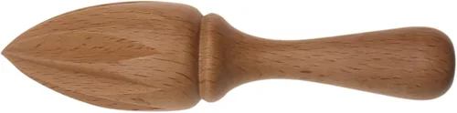 Vista 4 de Exprimidor de limón Extractor de frutas de madera, herramienta de cocina casera de mano adecuada para jugo de frutas (1 unidad, estilo A)