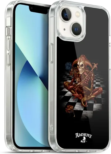 Vista 91 de Head Case Designs Funda de gel con licencia oficial de Alchemy Gothic 13 Dagger Illustration [protección de grado militar] compatible con Apple