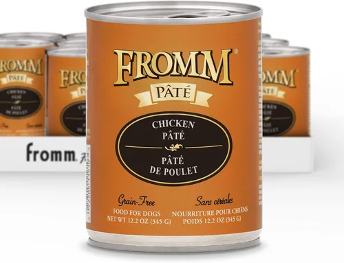 Vista 16 de Fromm Comida para perros con paté de carne de res y cebada - Comida húmeda prémium para perros - Receta de carne de res - Caja de 12 latas