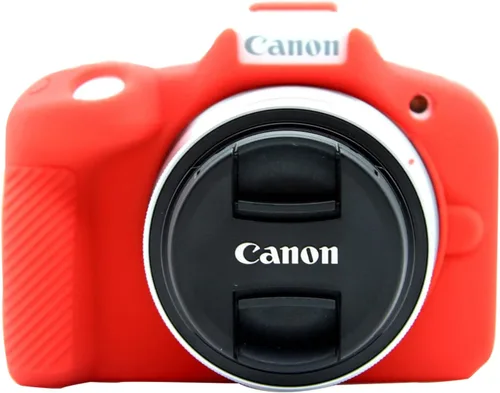 Vista 8 de Rieibi Funda EOS R50, funda protectora de silicona esmerilada para cámara Canon EOS R50 EOSR50, funda ligera para cámara EOS R50 - Camuflaje