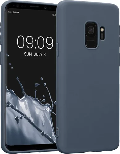 Vista 25 de kwmobile Funda compatible con Samsung Galaxy S9 - Funda protectora de silicona TPU suave y delgada - Arctic Night