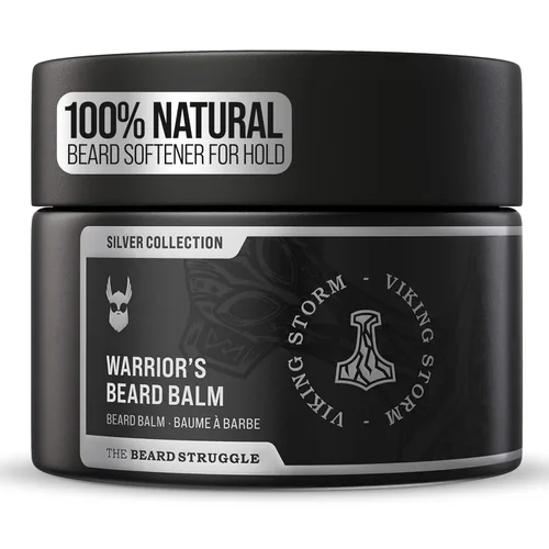 Vista 13 de The Beard Struggle Warrior's - Bálsamo para barba – Colección Platino, Aesir's Triumph – Fórmula no grasosa de bajo agarre, lujosas fragancias