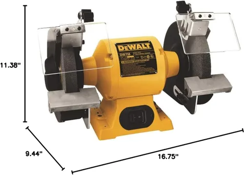 Vista 2 de DeWalt dw756 6-inch amoladora de banco