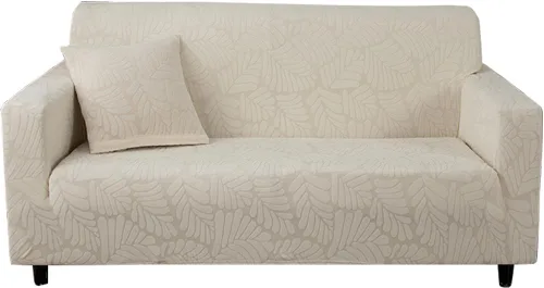 Vista 26 de Fundas elásticas para sofá de 1/2/3/4 plazas, funda para sofá biplaza/sillón, funda de sofá modular en forma de L, protector universal de muebles