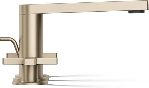 Vista 8 de KOHLER K- 73060-3-BV COMPOSED™ WIDESPREAD GRIFO CRUZADO, Bronce cepillado vibrante