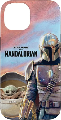 Vista 4 de Star Wars The Mandalorian The Child Painting - Carcasa para iPhone 17