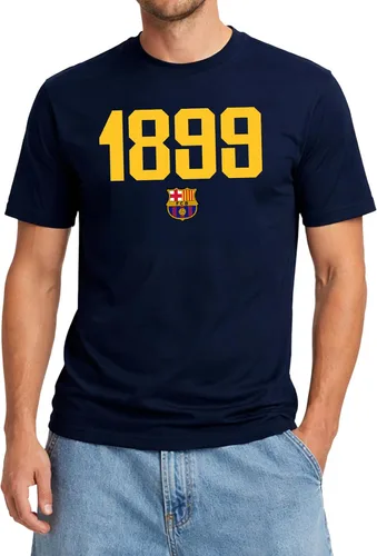 Vista 10 de Icon Sports Officially Licensed FC Barcelona Cotton T-Shirt - Unisex Adult