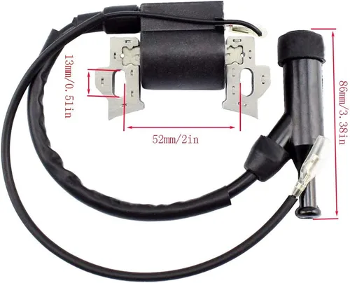 Vista 3 de Bobina de encendido y bujía compatible con motor Harbor Freight Predator 212cc 6.5HP Go Kart OHV, Honda Gx120 Gx140 Gx160 GX168 Gx200 5.5hp 6.5hp