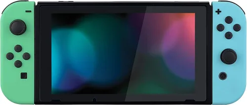 Vista 7 de eXtremeRate - Carcasa de control portátil Joy-Con con set de botones completo repuesto de carcasa hazlo tú mismo para control de Nintendo Switch