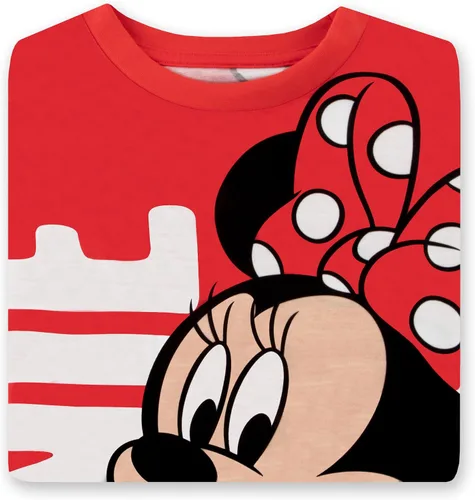 Vista 7 de Disney Camisón de Minnie Mouse para niñas, camisón de Minnie Mouse para niñas, con lunares, ropa de dormir para el verano