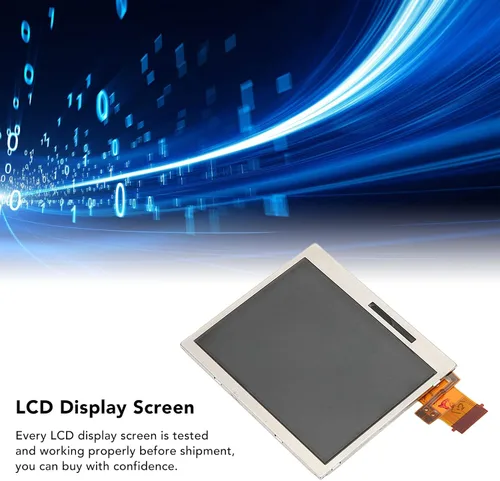 Vista 4 de Zyyini Reemplazo de pantalla LCD de 3.0 pulgadas, pantalla táctil LCD multiusos para consola de juegos DS Lite
