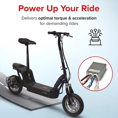 Vista 3 de Currie Controlador de 36 voltios y 30 amperios - con conector de acelerador de 5 pines para scooters eléctricos Schwinn S1000, S750, Ezip E1000 e