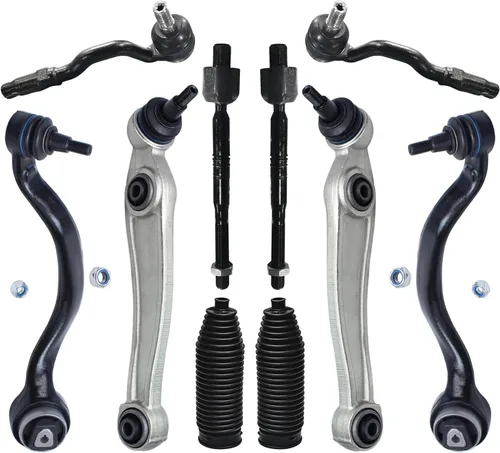Vista 32 de Detroit Axle - Kit de suspensión delantera de 10 piezas para Jeep 2002-2004