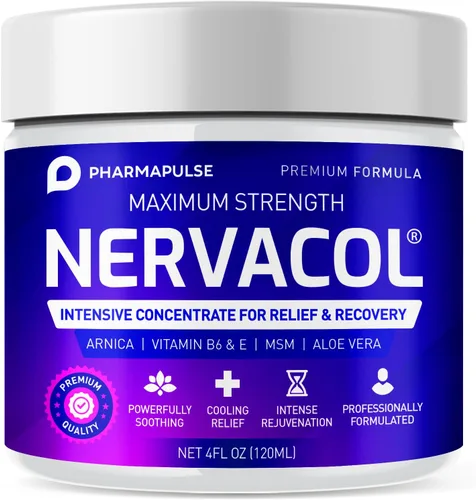 Vista 7 de Pure Sciences Neuropathy - Crema para alivio del dolor por neuropatía de fuerza máxima para pies, manos, piernas, con Árnica, Vitamina B6, Aloe