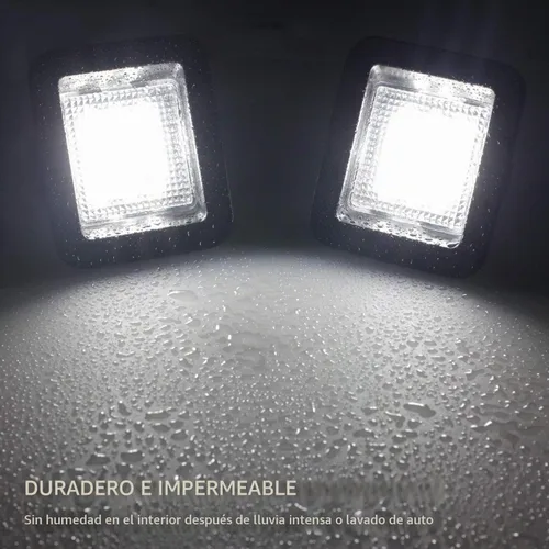 Vista 2 de NDRUSH - Lámpara LED para placa de matrícula compatible con Ford F150 2015 a 2020, 2017 2018 2019 2020 F150 Raptor, 6000K blanco, paquete de 2