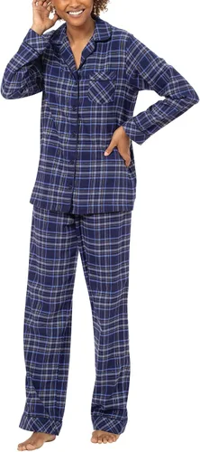 Vista 32 de PajamaGram - Pijamas de invierno para mujer - Pijamas de franela para mujer