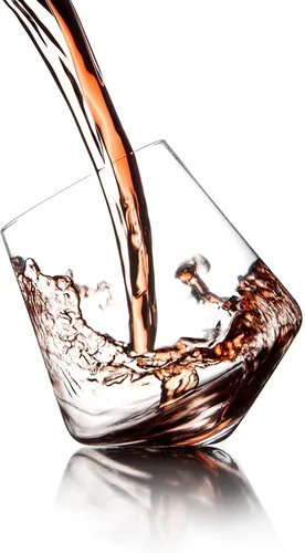 Vista 3 de Sempli Copas de vino transparentes con aireación Cupa-Vino, juego de 2 unidades en caja de regalo