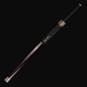Vista 9 de Quan - Espada china hecha a mano, espada Han de ocho caras, forjada en acero de Damasco, accesorios de espada Han de cobre puro