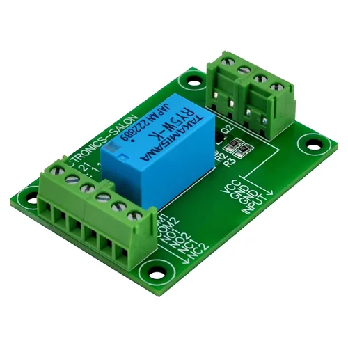 Vista 2 de ELECTRONICS-SALON Módulo de relé de señal DPDT, 5Vdc, relé RY5W-K. ha ensamblado.