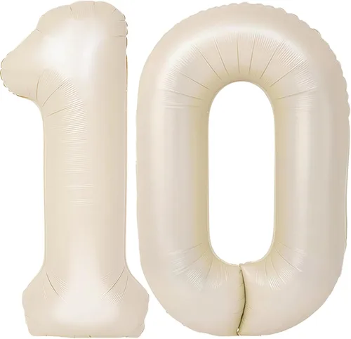 Vista 164 de Globos gigantes de números negros de 40 pulgadas, globos de aluminio de Mylar con helio para cumpleaños, globo número 0 para decoración de fiestas